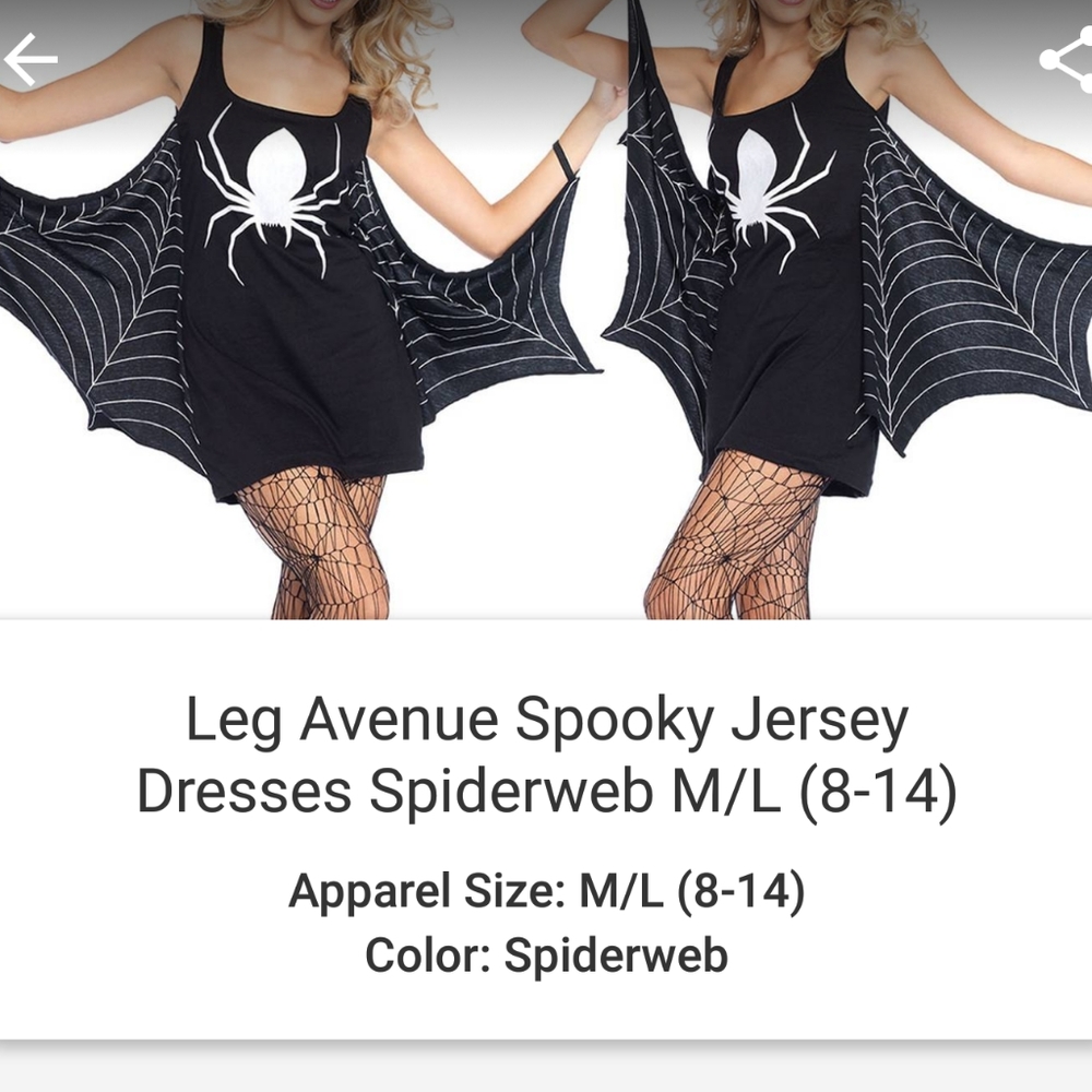Sexy Spider Halloween 🎃 Costume - never worn